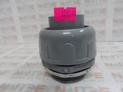 CONECTOR RECTO PLASTICO  P/TUBO LIQUIDTIGHT SIN ALMA DE ACERO DE 1  1/2"