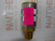 CONECTOR RAPIDO HEMBRA DE 1/4" CON ROSCA EXTERIOR B22 (2FM2-B ) ( CR0404MPB )