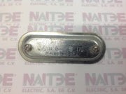 TAPA CIEGA PARA CONDULET CROUSE HINDS SERV. PESADO DE 1/2"