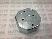 CAJA DE REGISTRO OCTAGONAL DE 3 X 3"