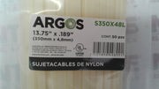 SUJETACABLE DE NYLON ARGOS L-14-50-9-D  14" LARGO (S350X48L) 35.56 CM